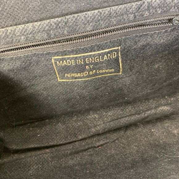 Vintage Persaud Faux Snakeskin Clutch - Picture 12 of 15